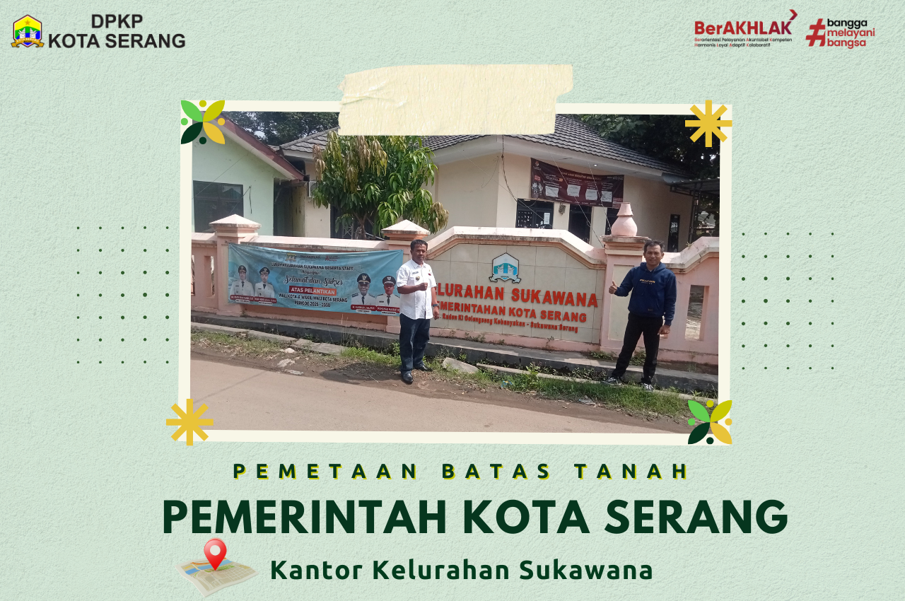 Batas Tanah Aset Pemkot Titik Lokasi Kantor Kelurahan Sukawana