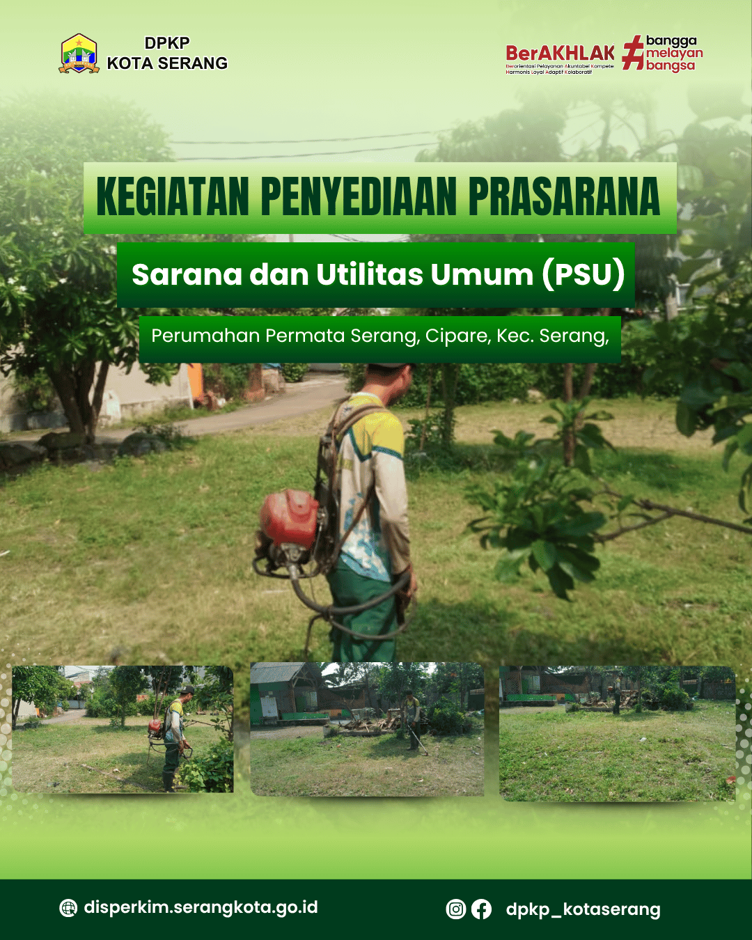 PSU di Perumahan Permata Serang, Cipare Kecamatan Serang