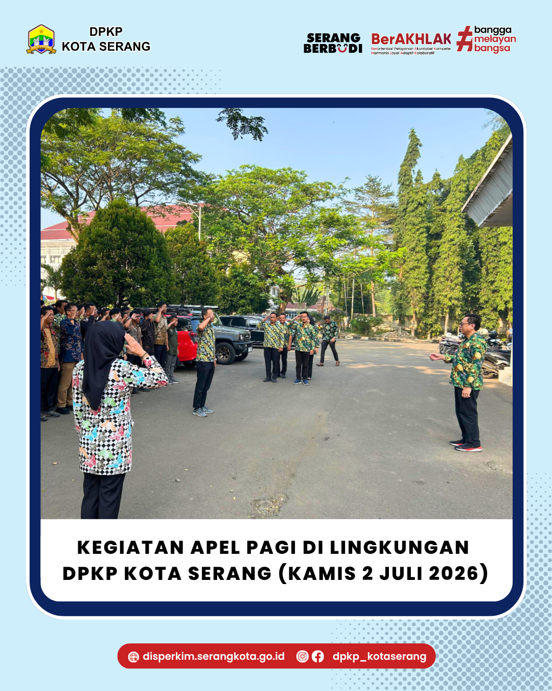 Kegiatan Apel Pagi DPKP ( 2 Juli 2026)