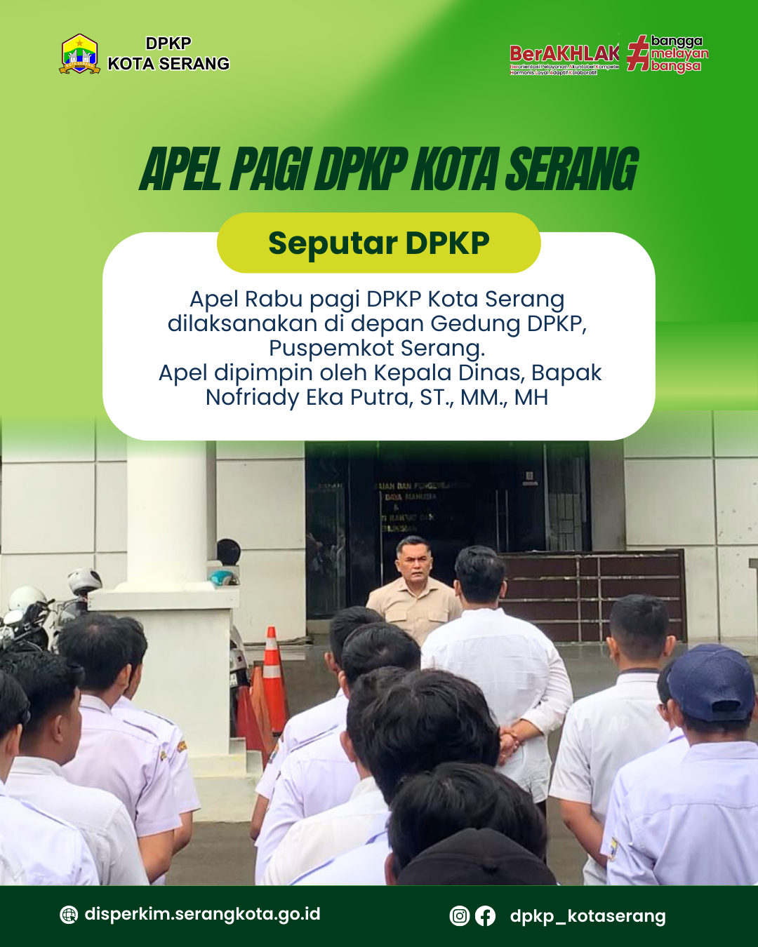 Apel Pagi DPKP Kota Serang