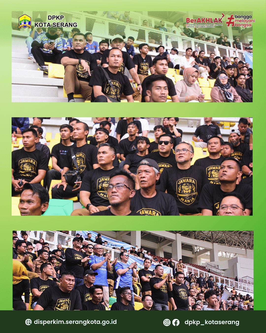 DPKP KOTA Serang Meramaikan Pertandingan Sepak Bola  Adhyaksa FC vs Bekasi FC