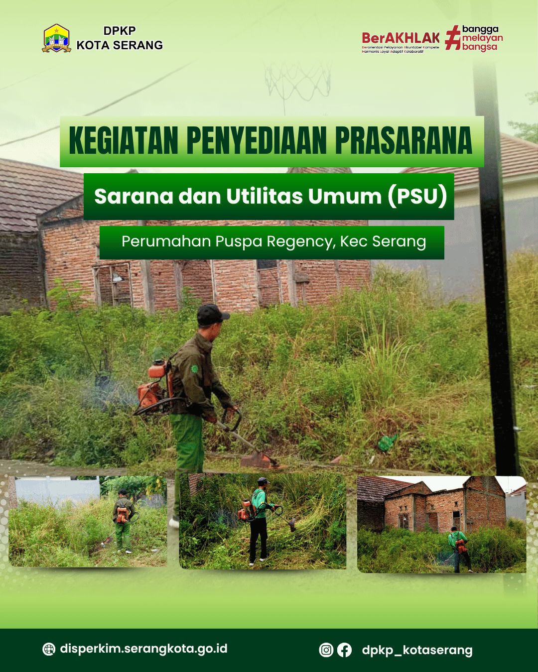 PSU di Perumahan Puspa Regency,