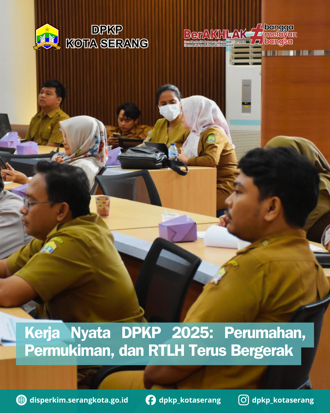 Kerja Nyata DPKP 2025: Perumahan, Permukiman, dan RTLH Terus Bergerak