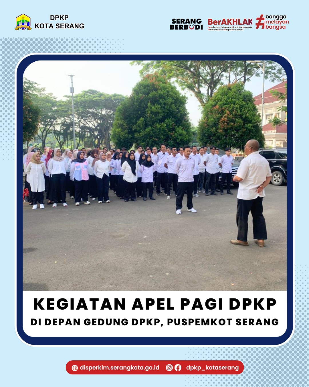 Kegiatan Apel Pagi Hari Rabu 22 April 2026