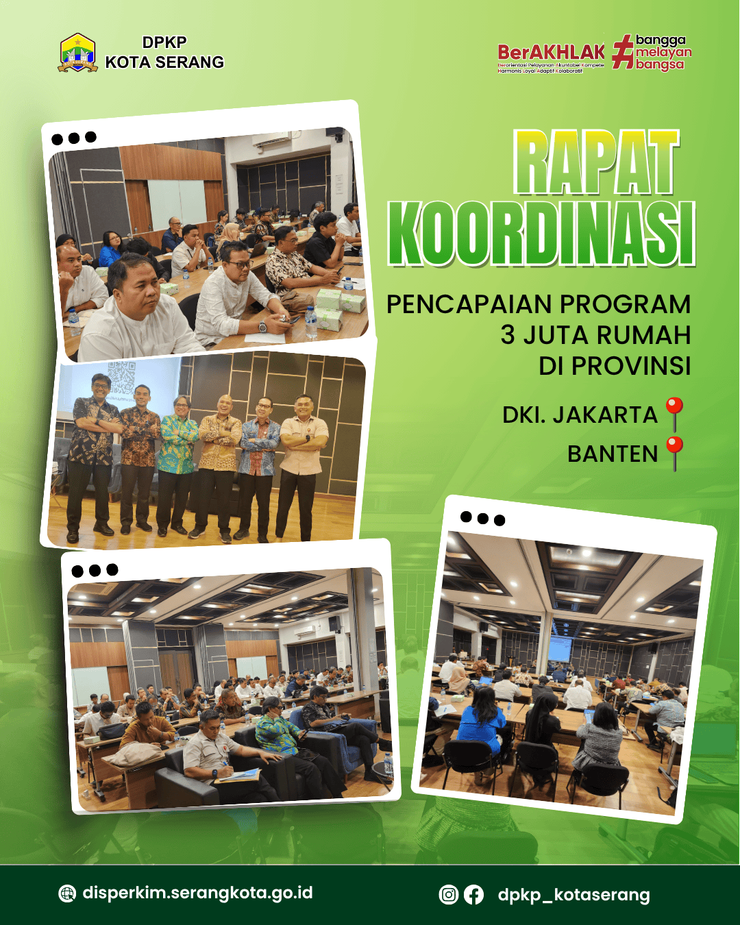 Rapat Koordinasi Pencapaian Program 3 Juta Rumah di DKI Jakarta dan Banten